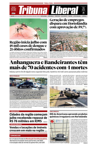 Tribuna Liberal - Edição de 09 de Julho de 2024