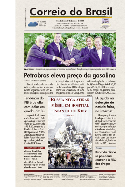 Correio do Brasil - Edição de 09 de Julho de 2024