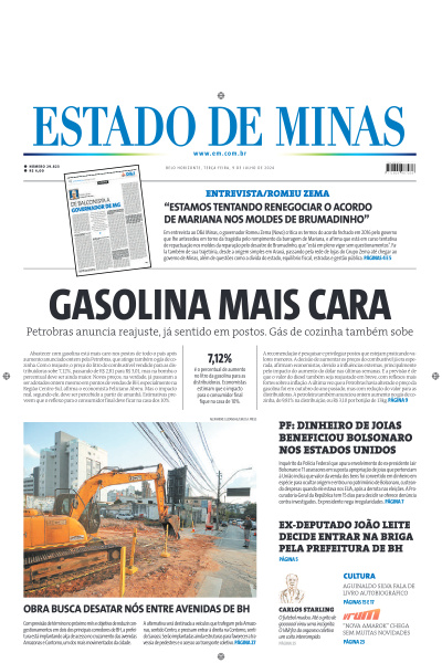 Estado de Minas - Edição de 09 de Julho de 2024