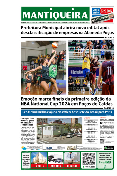 Mantiqueira - Edição de 09 de Julho de 2024