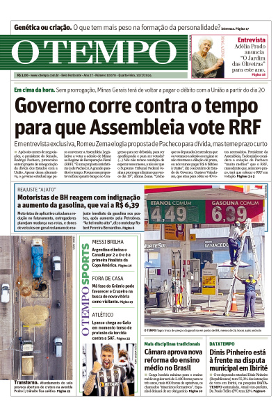 O TEMPO - Edição de 10 de Julho de 2024
