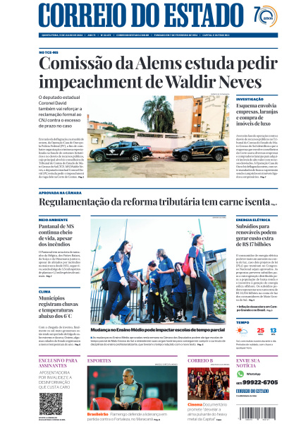 Correio do Estado - Edição de 11 de Julho de 2024