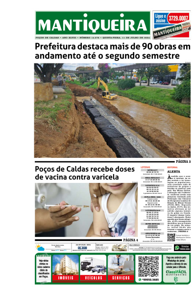 Mantiqueira - Edição de 11 de Julho de 2024