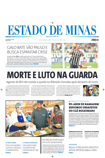 Estado de Minas - Edição de 12 de Julho de 2024