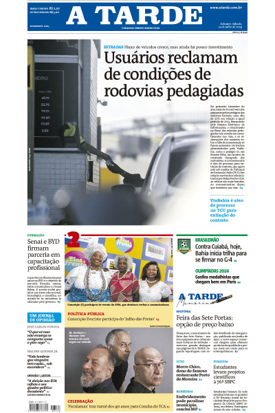 A TARDE - Edição de 13 de Julho de 2024