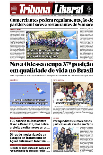 Tribuna Liberal - Edição de 14 de Julho de 2024