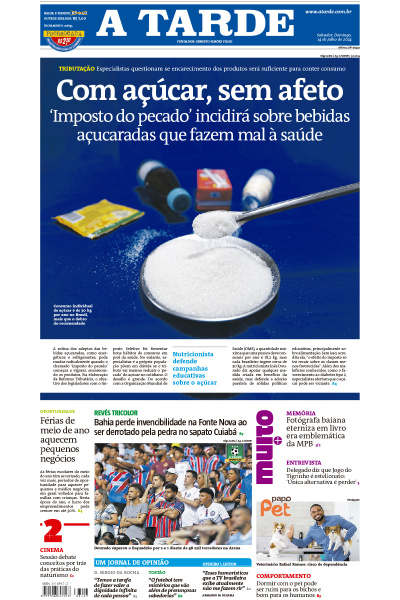 A TARDE - Edição de 14 de Julho de 2024