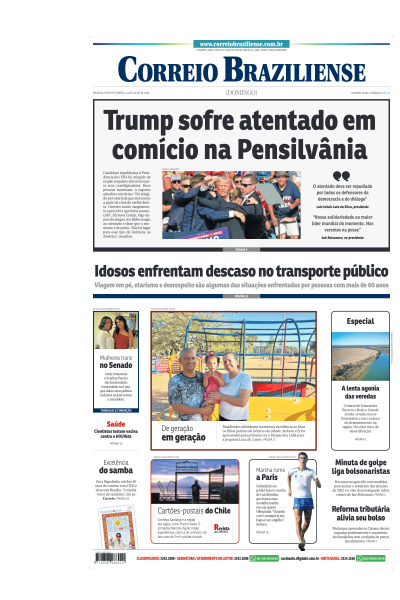 Correio Braziliense - Edição de 14 de Julho de 2024