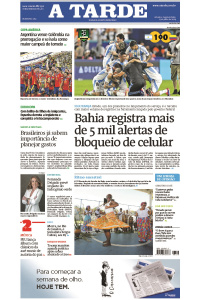 A TARDE - Edição de 15 de Julho de 2024