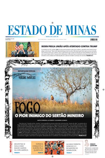 Estado de Minas - Edição de 15 de Julho de 2024