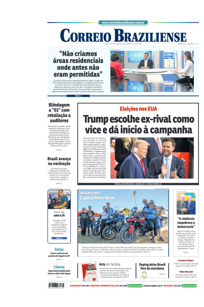Correio Braziliense - Edição de 16 de Julho de 2024