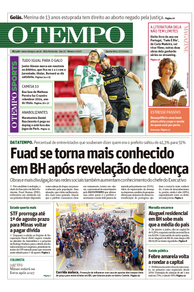 O TEMPO - Edição de 17 de Julho de 2024