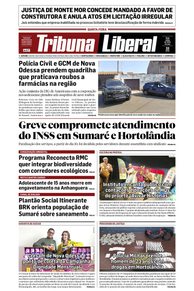 Tribuna Liberal - Edição de 18 de Julho de 2024