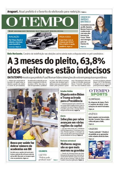 O TEMPO - Edição de 18 de Julho de 2024