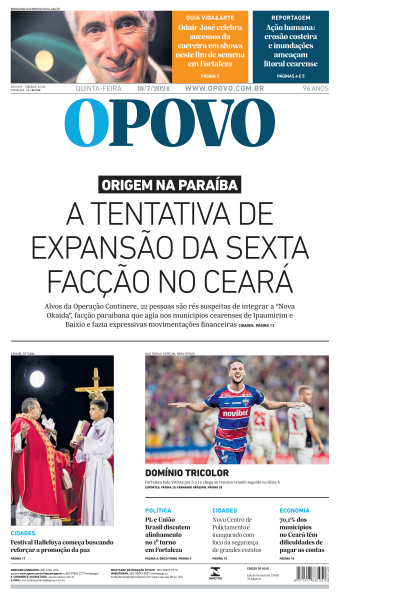 O POVO - Edição de 18 de Julho de 2024
