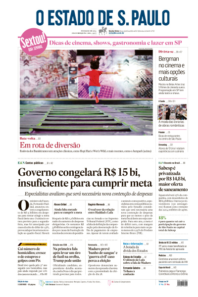 Estadão - Edição de 19 de Julho de 2024