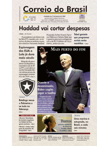 Correio do Brasil - Edição de 19 de Julho de 2024