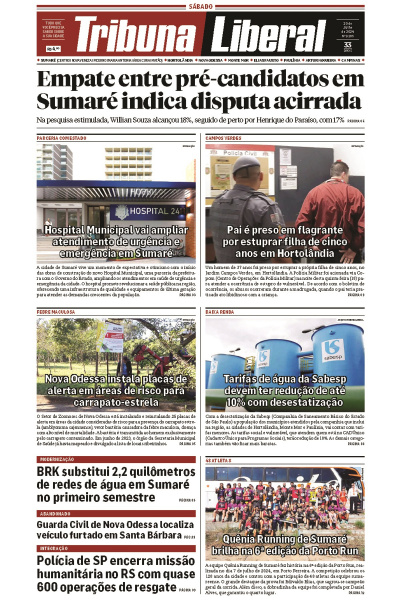 Tribuna Liberal - Edição de 20 de Julho de 2024