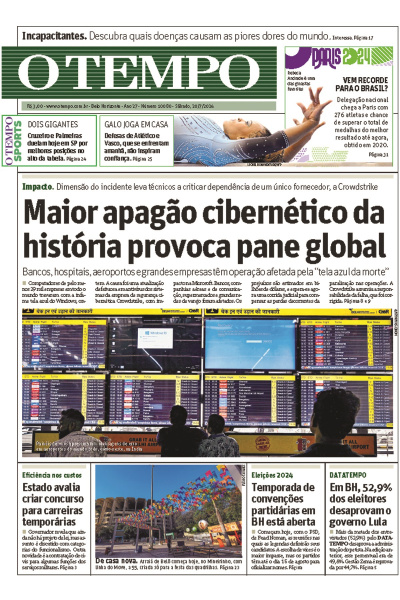 O TEMPO - Edição de 20 de Julho de 2024