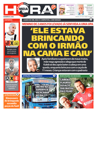 MEIA HORA - Edição de 20 de Julho de 2024