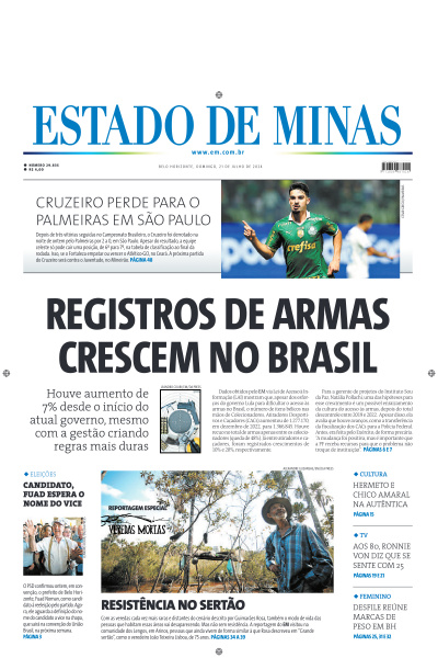 Estado de Minas - Edição de 21 de Julho de 2024