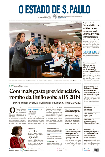 Estadão - Edição de 23 de Julho de 2024