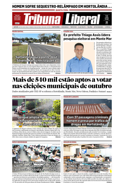 Tribuna Liberal - Edição de 24 de Julho de 2024