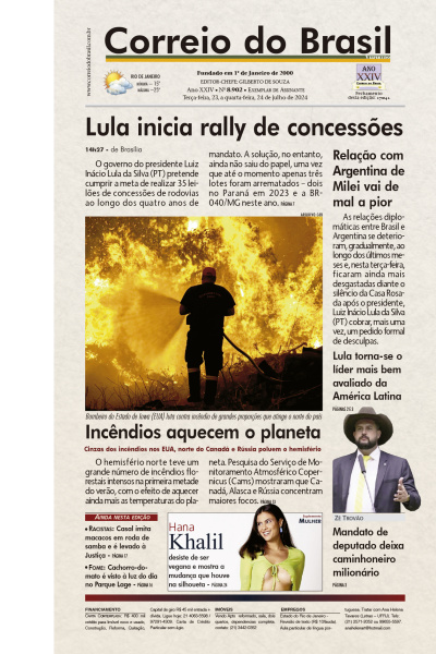 Correio do Brasil - Edição de 24 de Julho de 2024