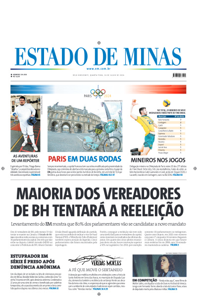Estado de Minas - Edição de 24 de Julho de 2024
