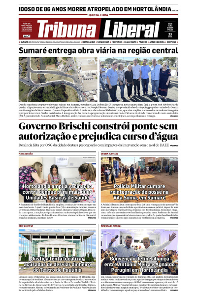 Tribuna Liberal - Edição de 25 de Julho de 2024