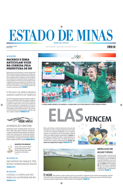 Estado de Minas - Edição de 26 de Julho de 2024