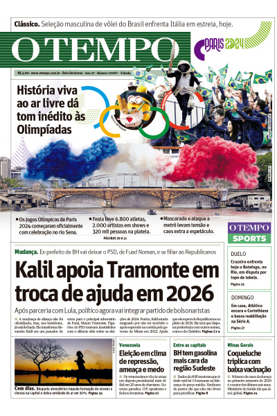 O TEMPO - Edição de 27 de Julho de 2024