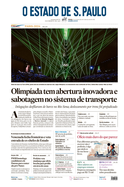 Estadão - Edição de 27 de Julho de 2024