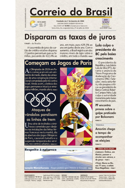 Correio do Brasil - Edição de 27 de Julho de 2024