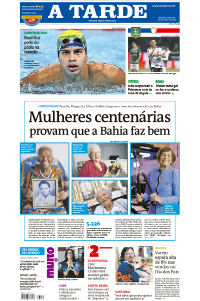 A TARDE - Edição de 28 de Julho de 2024