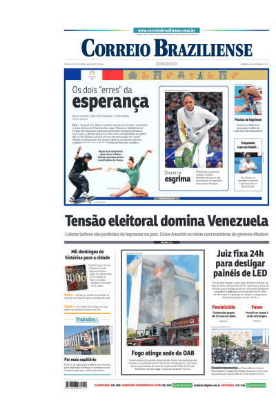Correio Braziliense - Edição de 28 de Julho de 2024