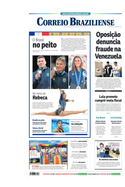 Correio Braziliense - Edição de 29 de Julho de 2024