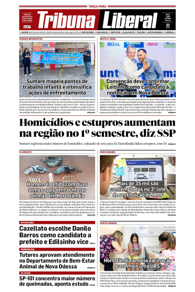 Tribuna Liberal - Edição de 30 de Julho de 2024