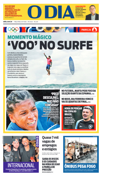O DIA - Edição de 30 de Julho de 2024