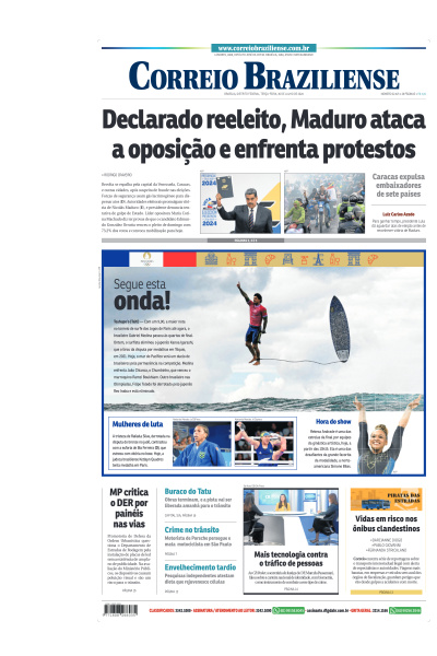 Correio Braziliense - Edição de 30 de Julho de 2024