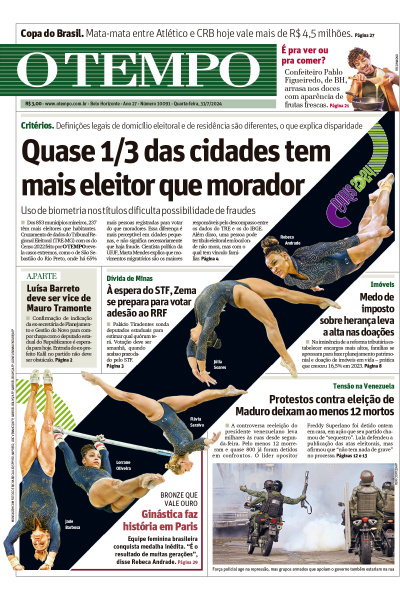 O TEMPO - Edição de 31 de Julho de 2024