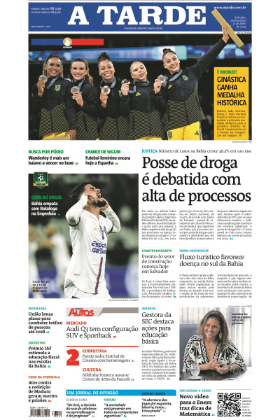 A TARDE - Edição de 31 de Julho de 2024