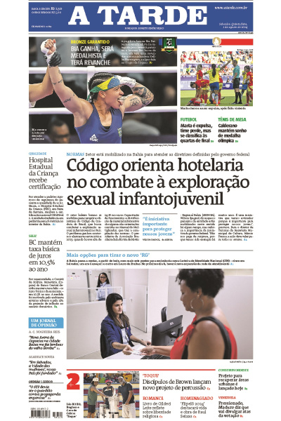 A TARDE - Edição de 01 de Agosto de 2024
