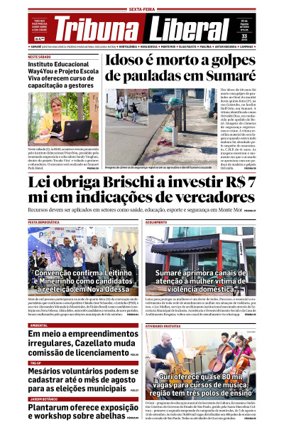 Tribuna Liberal - Edição de 02 de Agosto de 2024