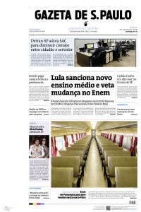 Gazeta de S. Paulo - Edição de 02 de Agosto de 2024
