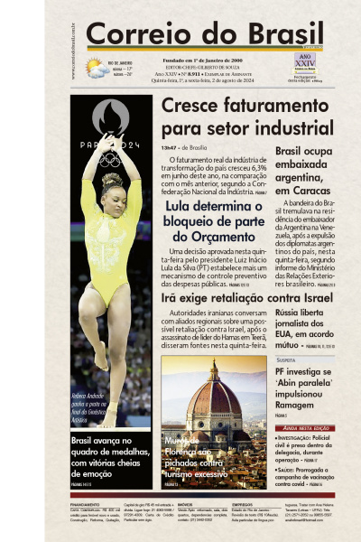 Correio do Brasil - Edição de 02 de Agosto de 2024