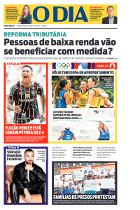 O DIA - Edição de 05 de Agosto de 2024