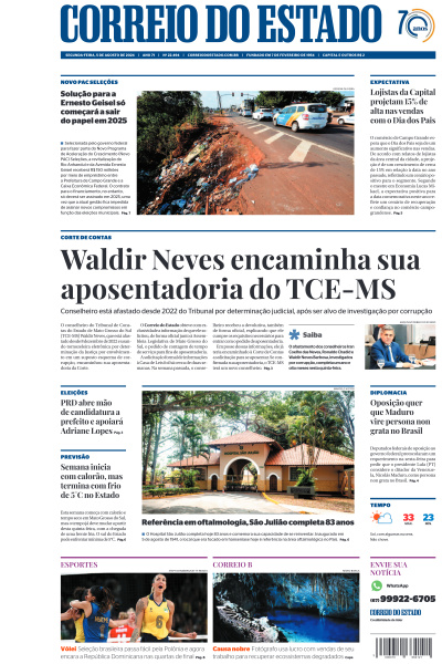 Correio do Estado - Edição de 05 de Agosto de 2024