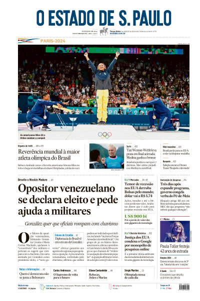 Estadão - Edição de 06 de Agosto de 2024