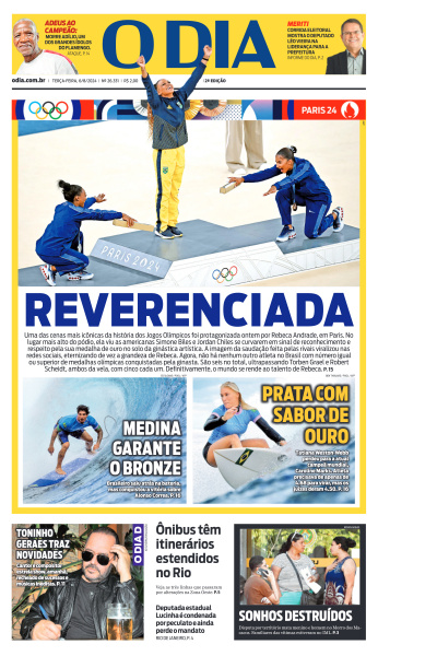 O DIA - Edição de 06 de Agosto de 2024